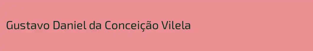 Gustavo Daniel da Conceição Vilela